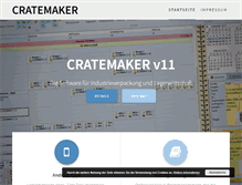 Tablet Screenshot of cratemaker.de